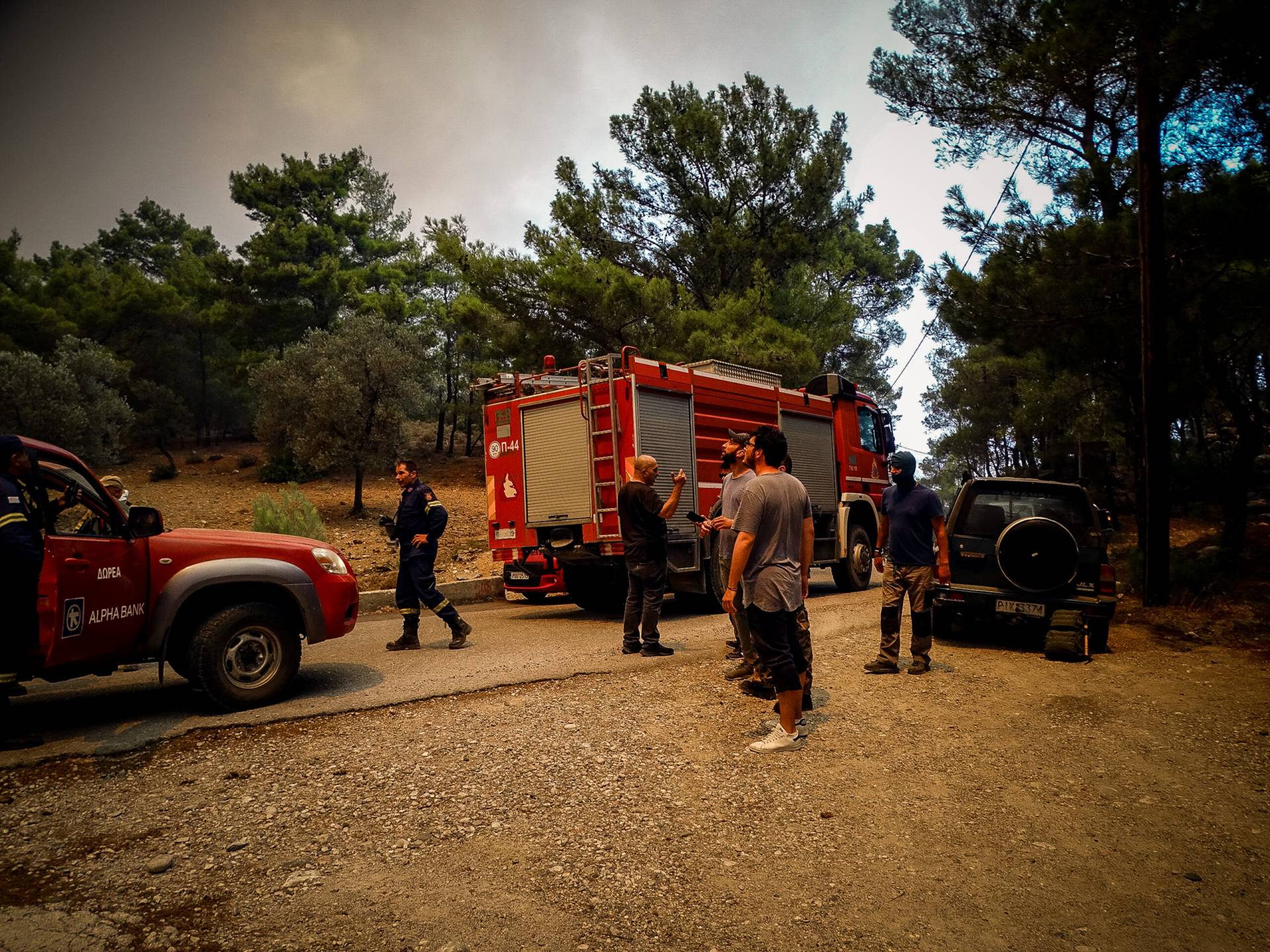 ΑΝΕΞΕΛΕΓΚΤΗ ΓΙΑ 4Η ΗΜΕΡΑ Η ΠΥΡΚΑΓΙΑ ΣΤΗΝ ΡΟΔΟ-ΣΤΙΓΜΙΟΤΥΠΑ ΑΠΟ ΤΙΣ ΠΕΡΙΟΧΕΣ ΚΙΟΤΑΡΙ, ΛΑΡΔΟΣ ΚΑΙ ΓΛΥΣΤΡΑ (ΑΡΓΥΡΗΣ ΜΑΝΤΙΚΟΣ /EUROKINISSI)