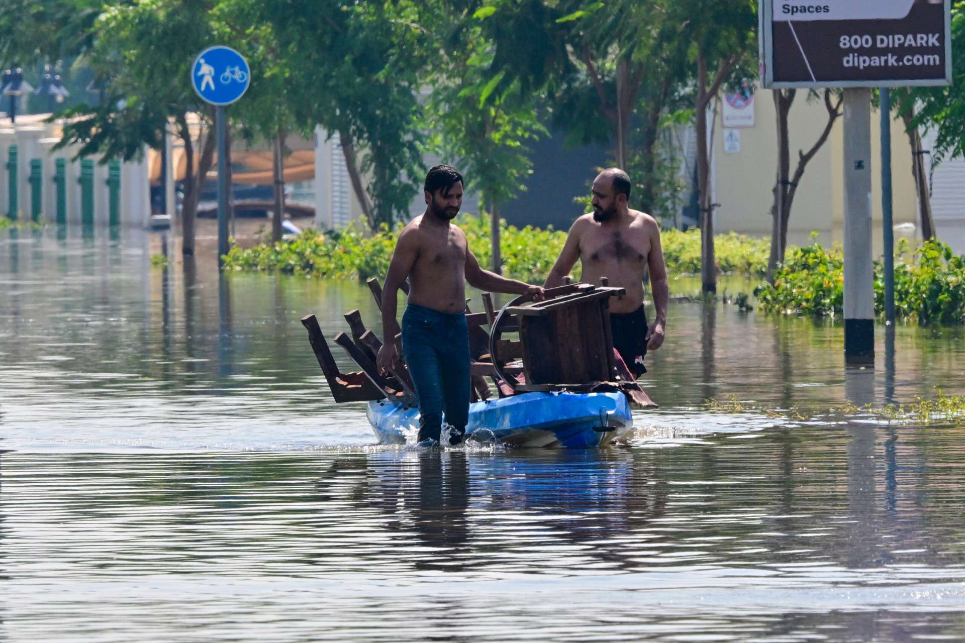 UAE-BAHRAIN-OMAN-WEATHER-FLOOD