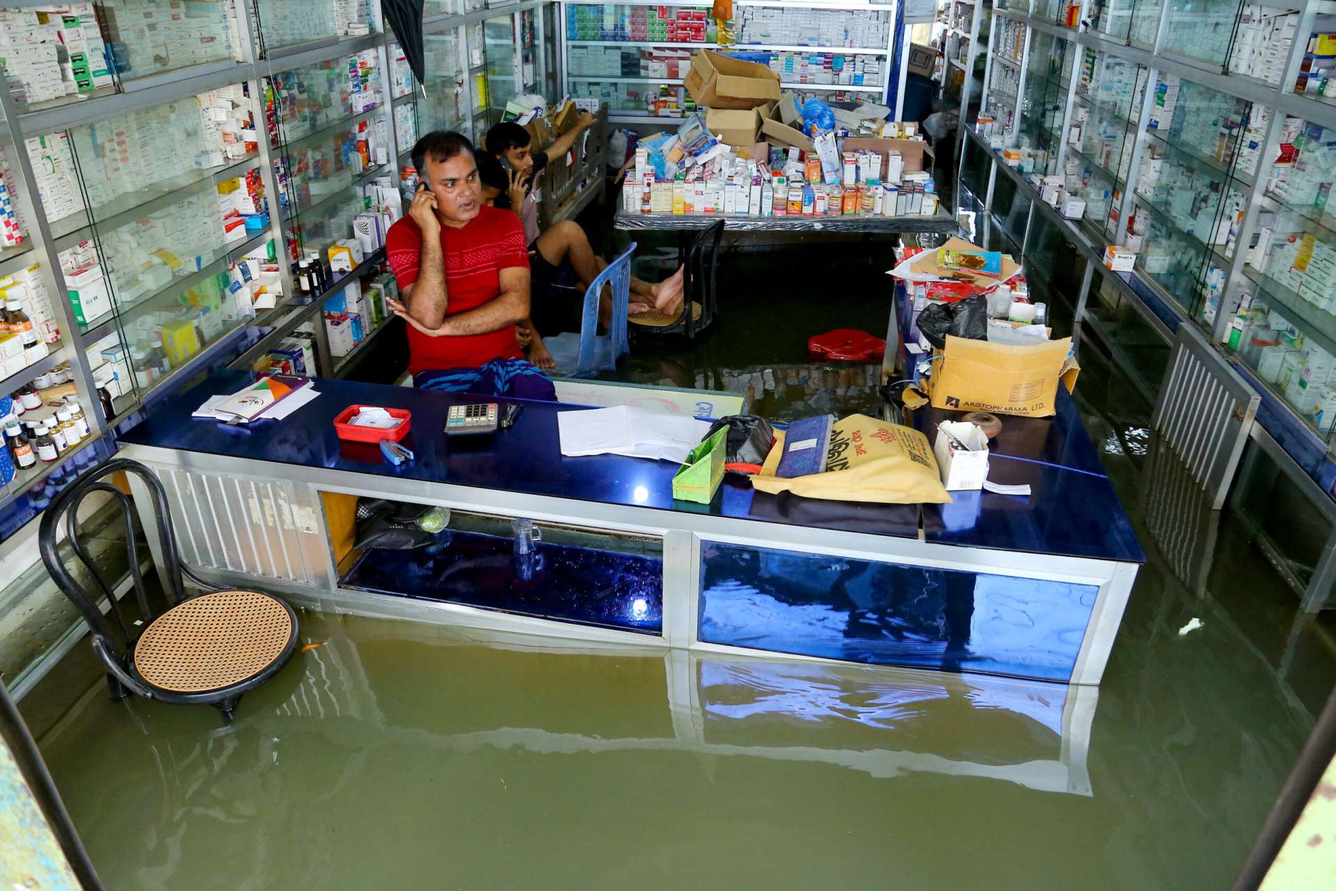 BANGLADESH-WEATHER-FLOOD
