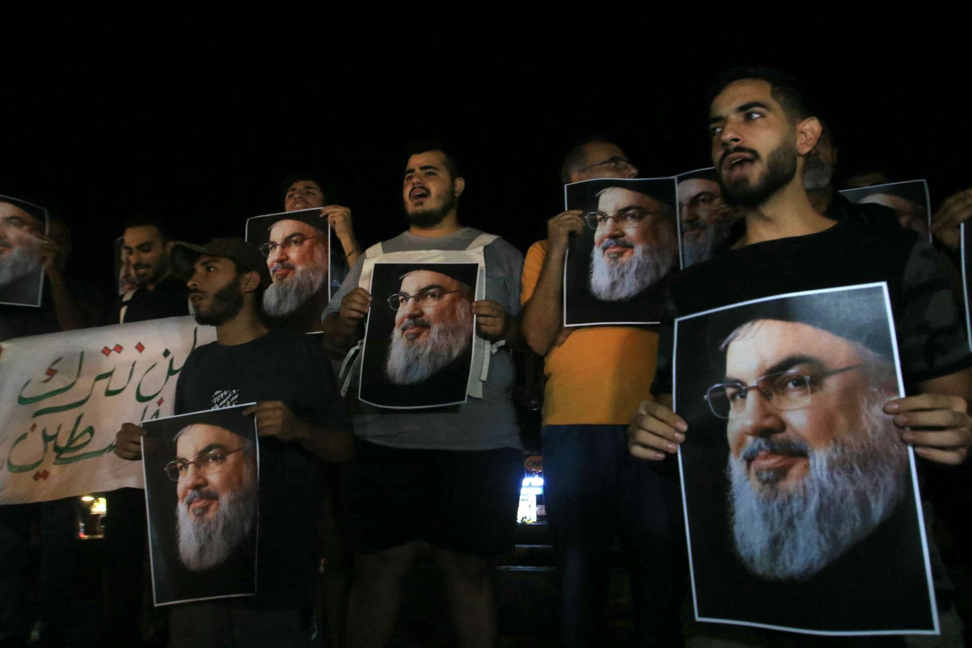LEBANON-ISRAEL-PALESTINIAN-CONFLICT-HEZBOLLAH-NASRALLAH
