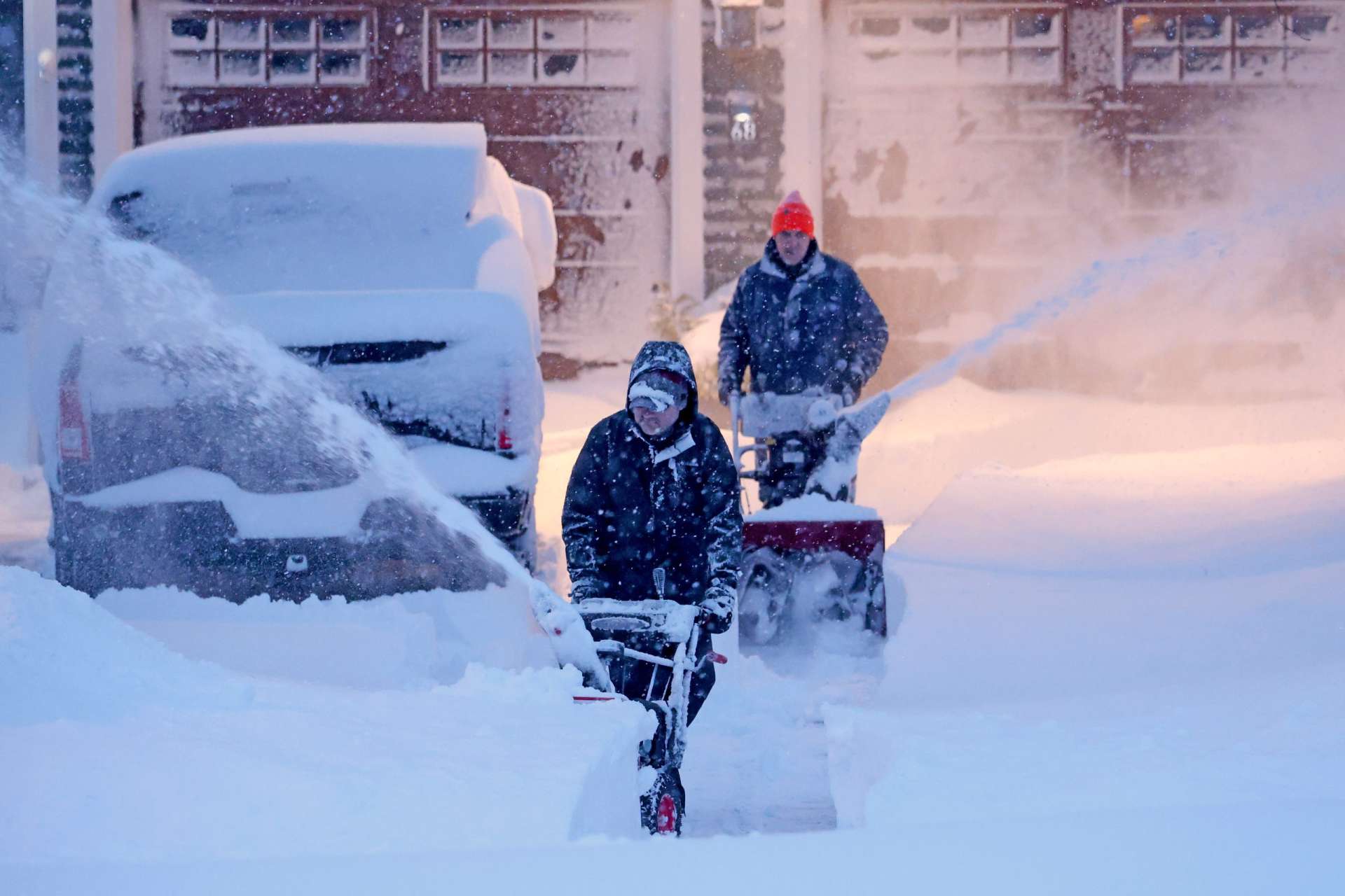 APTOPIX Winter Weather Massachusetts